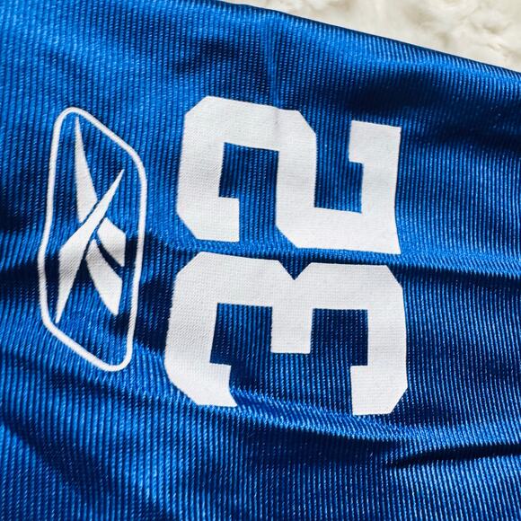 NFL Indianapolis Colts Edgerin James 32 Reebok Kid Blue Footbal Jersey Large VTG - Picture 6 of 9